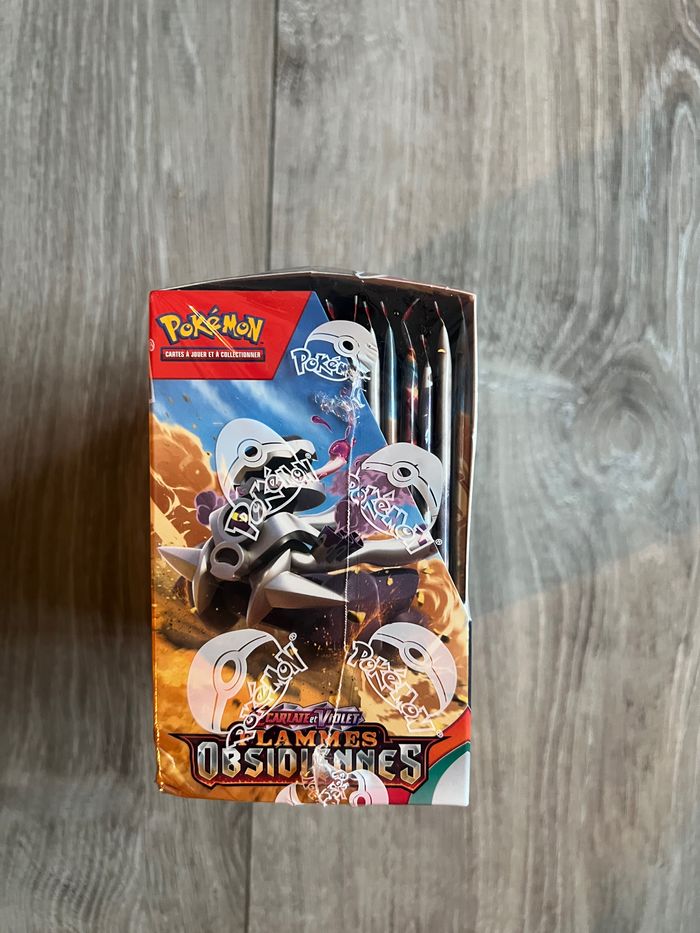 POKÉMON - DISPLAY - X36 BOOSTERS -  EV3 FLAMMES OBSIDIENNES - FR - NEUF & SCELLE - photo numéro 4
