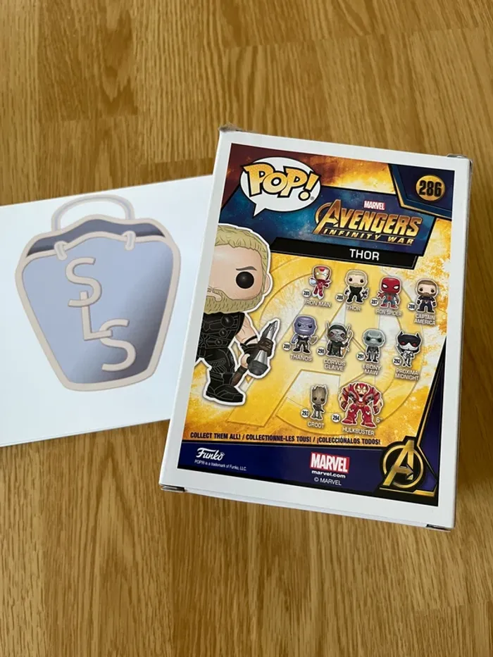 Funko Pop Marvel Avengers Infinity War Thor - photo numéro 3