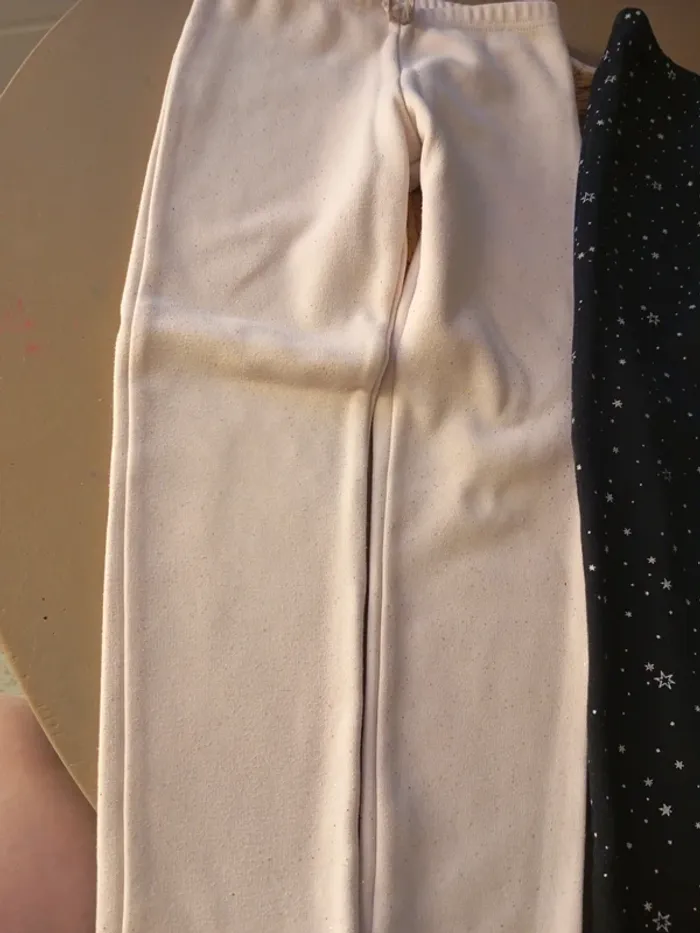 2 leggings très chaud 8 ans - photo numéro 2