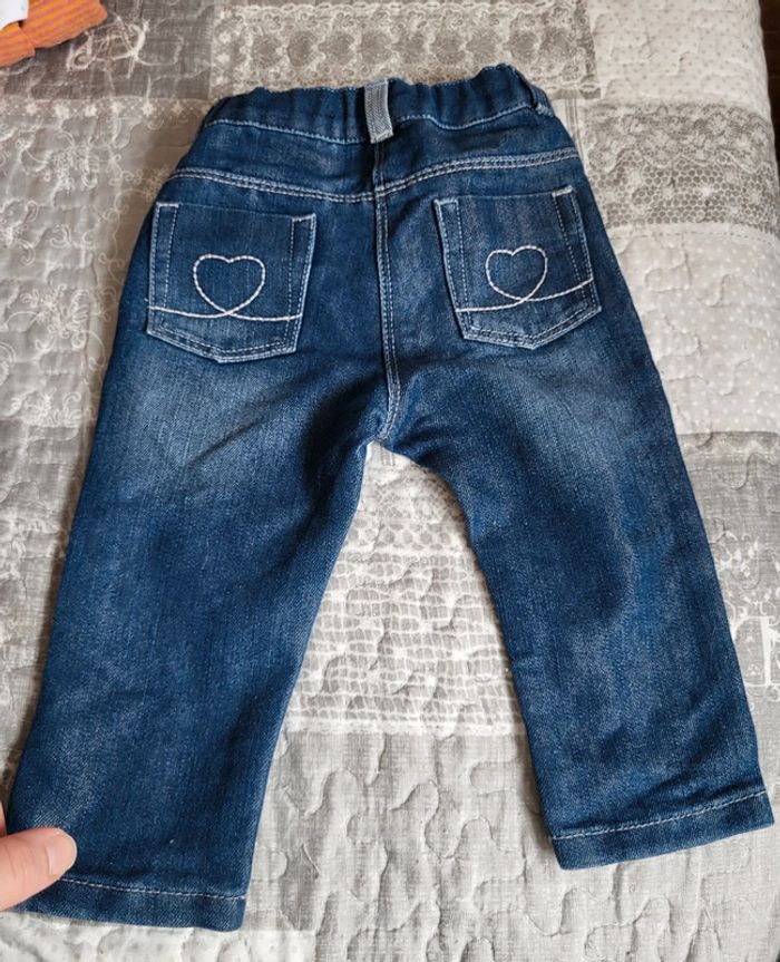 Jean bleu tex 12 mois - photo numéro 4