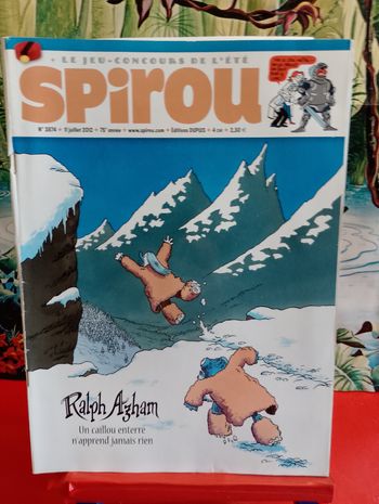 Spirou magazine, n° 3874, 2012