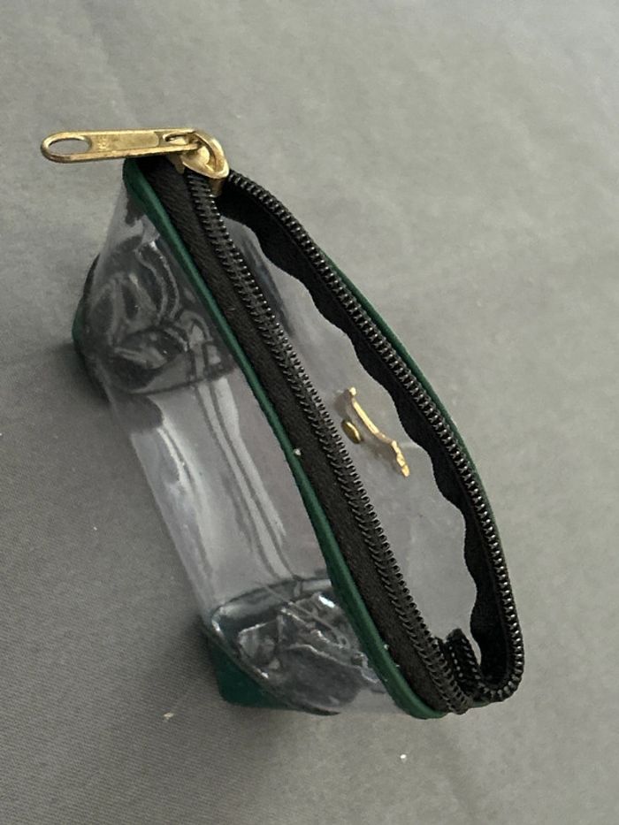 Porte monnaie vert/transparent Chipie - photo numéro 4