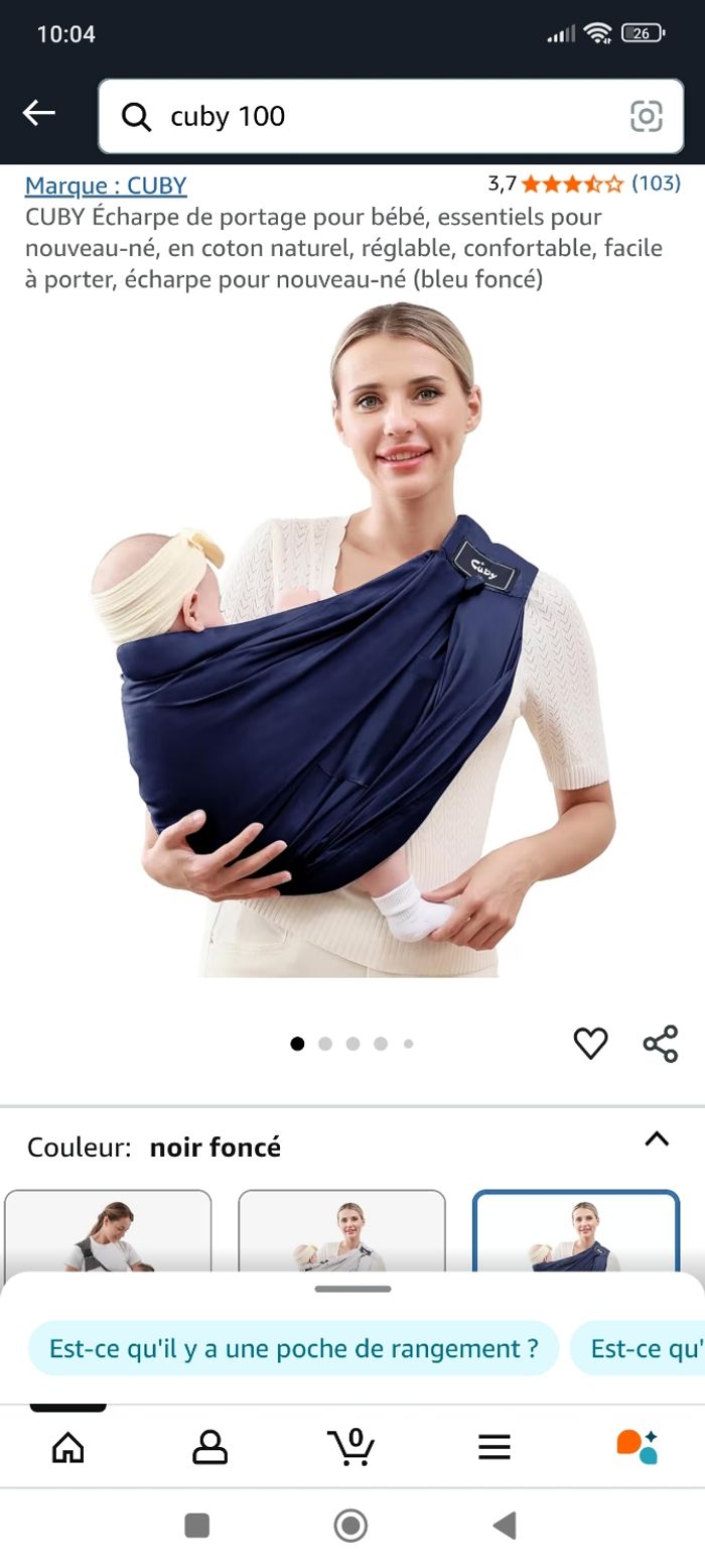 Vend porte bebe - photo numéro 3