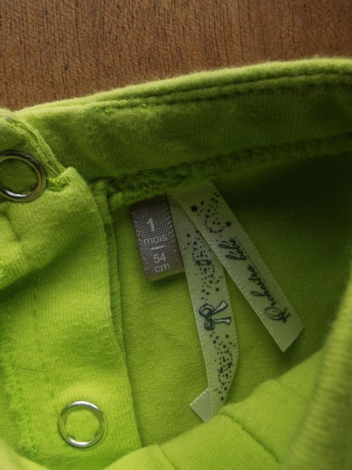 🌼 Ensemble mi-saison fille Orchestra 1 mois 53cm fille bohème broderie pompons - photo numéro 4