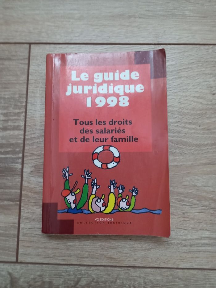 Livre le guide juridique 1998