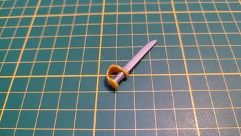 Coutelas sabre référence 30 03 8122 pièce détachée Playmobil #C32