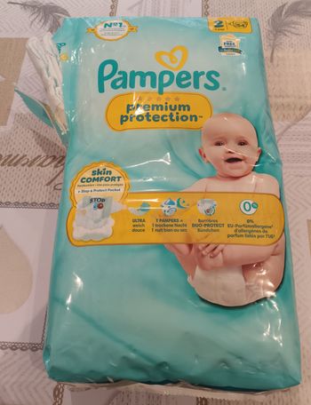 Couches  pampers  4-8 kgs