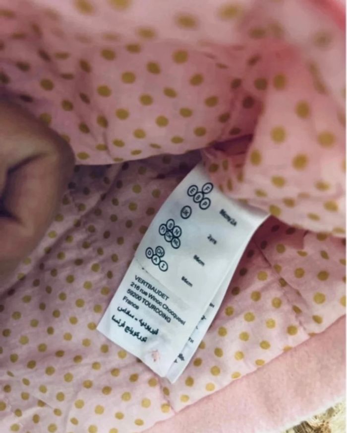 Manteau hiver fille vertbaudet 2ans exellent état - photo numéro 7