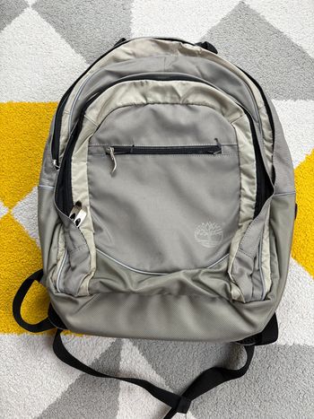 Sac à dos Timberland | Gris clair et beige | Taille 33 X 39 cm
