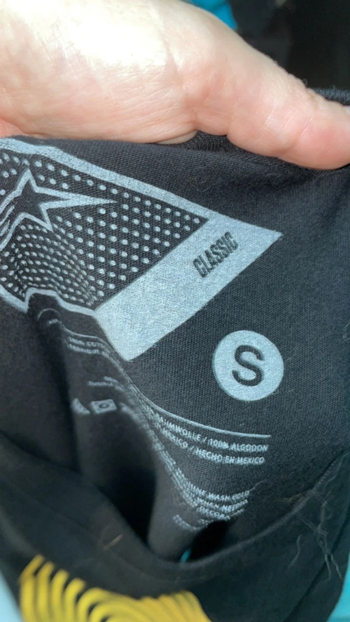 T-shirt noir Alpinestars TS neuf avec étiquette - photo numéro 5