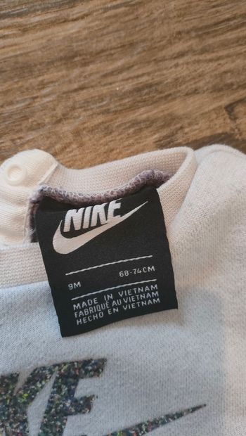 Lot combinaisons nike