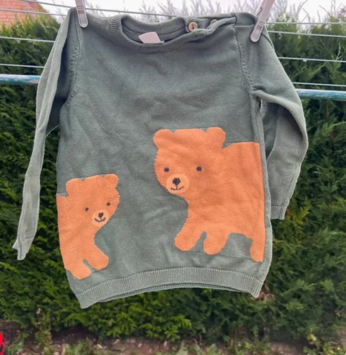 🧸Pull H&M – Taille 92 cm (18-24 mois) Joli pull bébé/enfant en très bon état - photo numéro 4