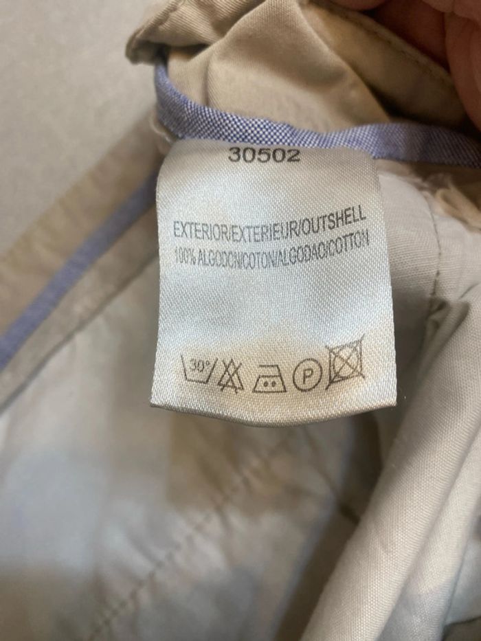 Short coton beige taille 56 Elliot & James - n82j - photo numéro 4