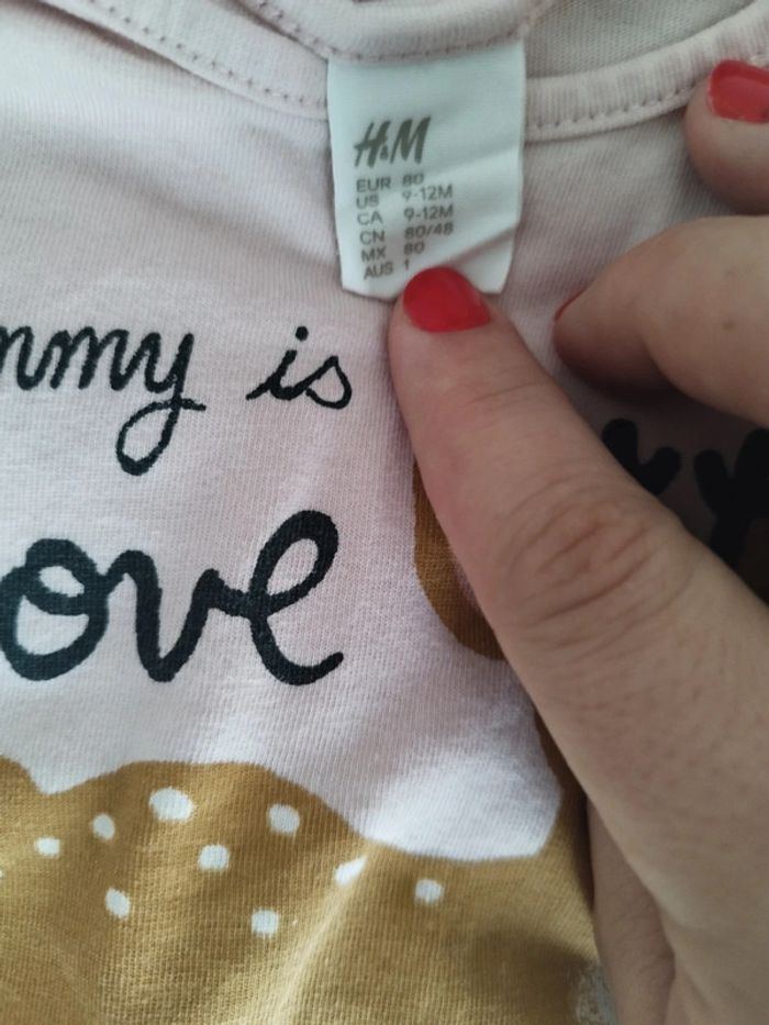 T shirt manche longue fille 12 mois - photo numéro 4