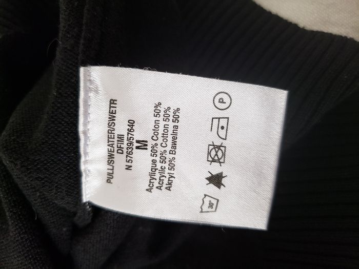 Pull léger noir manches courtes oversize - photo numéro 4