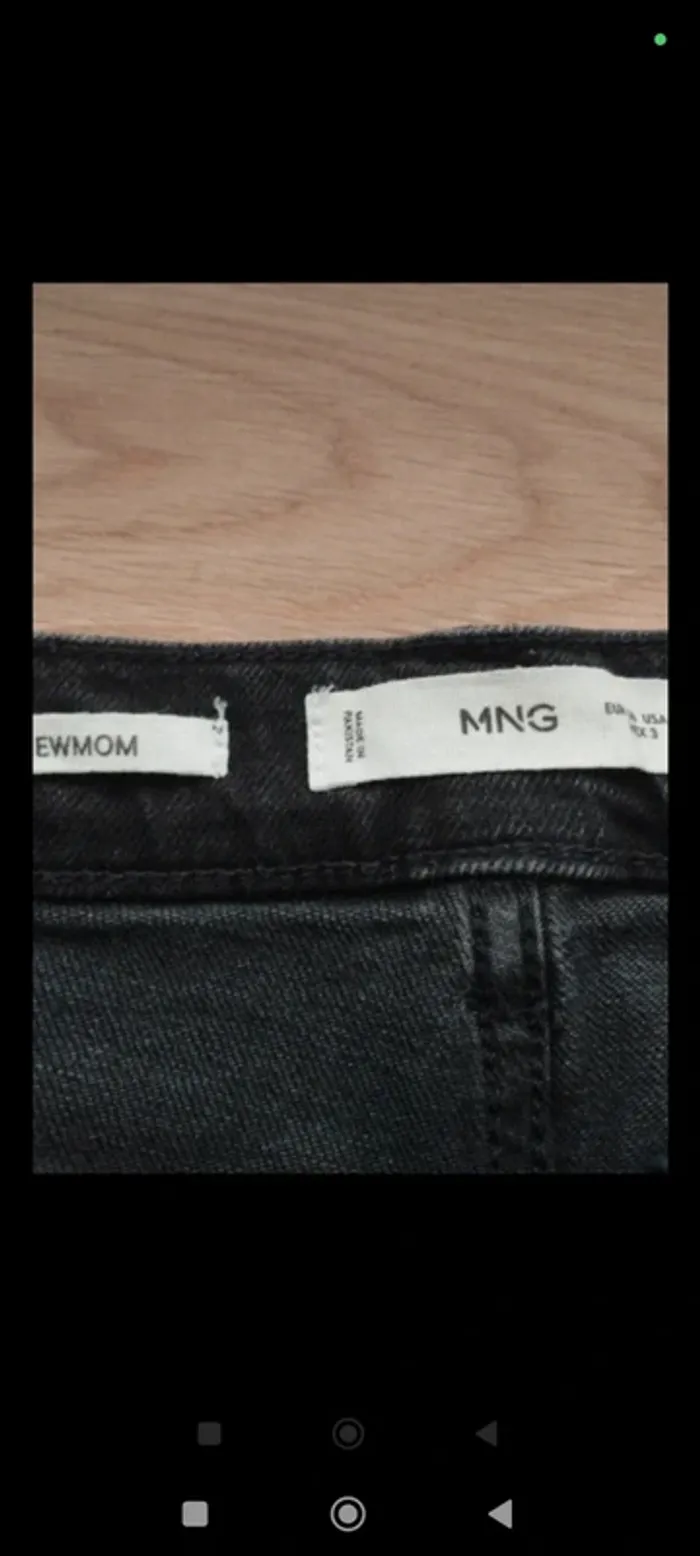 Jean noir newmom Mango S - photo numéro 6