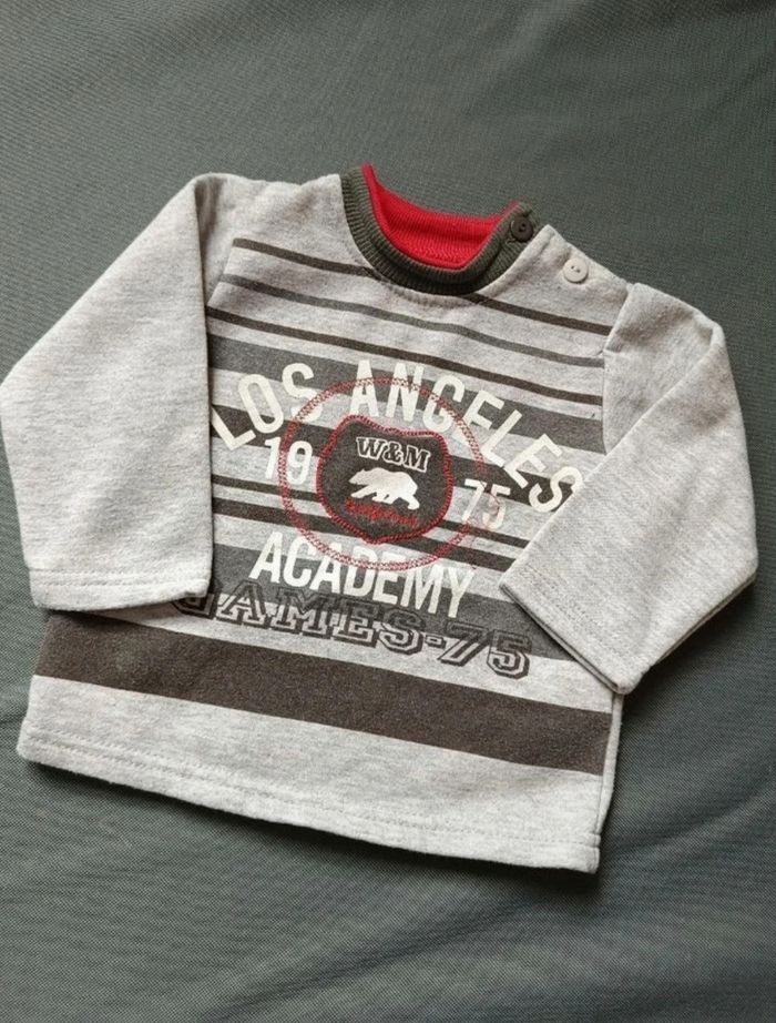 Sweat gris molletonné - photo numéro 2