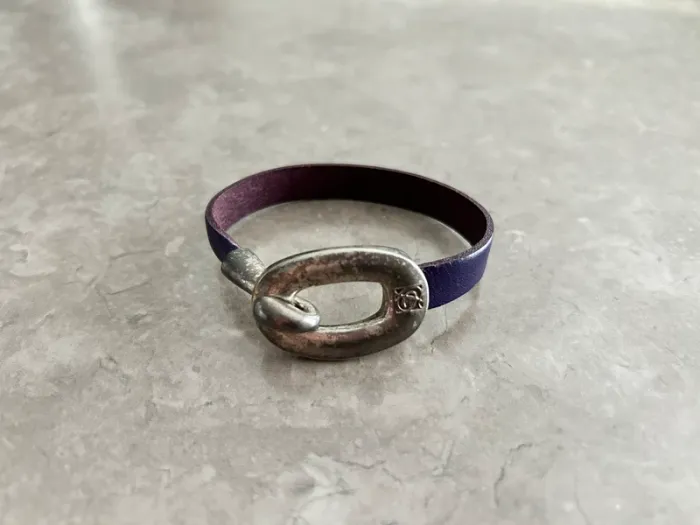 Bracelet Cuir et Argent