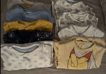 Lot de 9 pyjamas