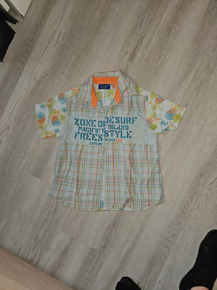 Chemise garçon 4 ans