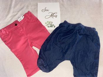 Pantalons 6 mois