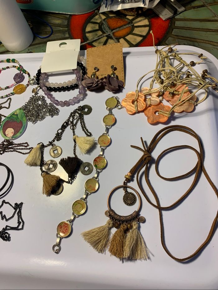 Gros lot bijoux style bohème ( lire descriptif) - photo numéro 9