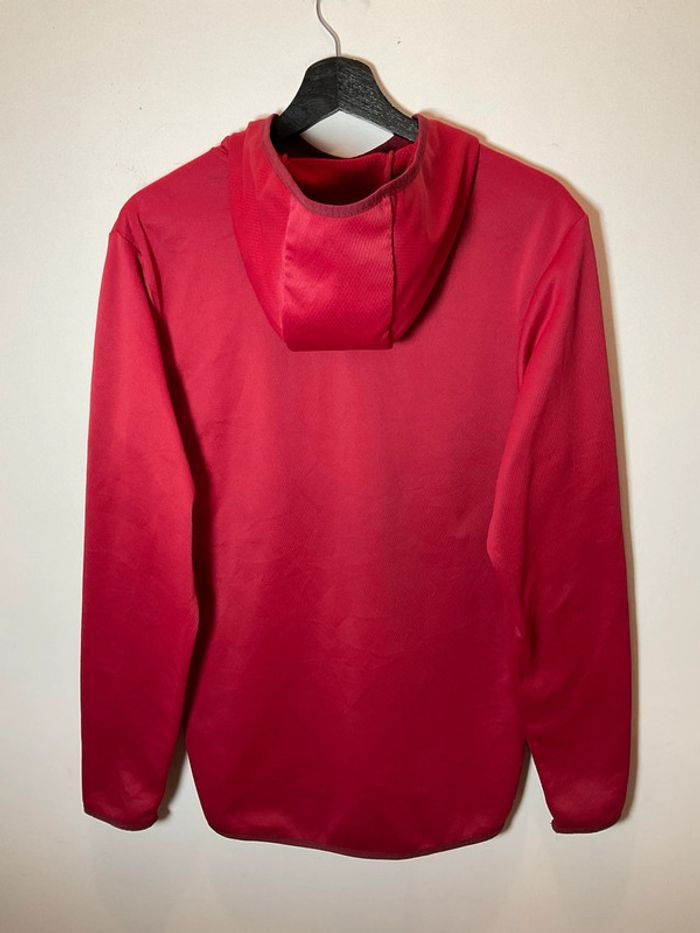 Sweat à capuche pour homme Adidas rouge foncé taille M 207 - photo numéro 2