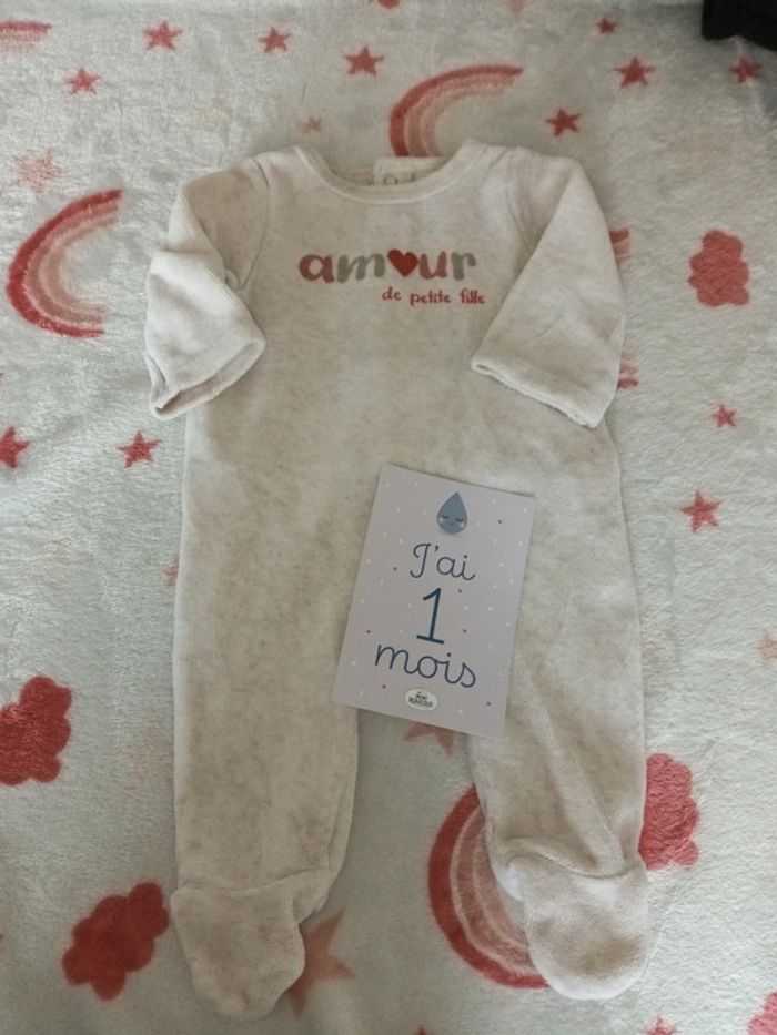 Pyjama en velour 53 cm