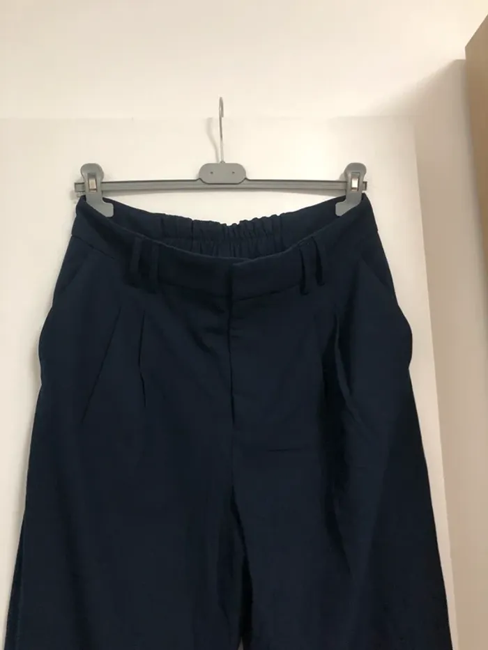 Superbe beau pantalon taille haute à pince Zara taille 40 - photo numéro 3