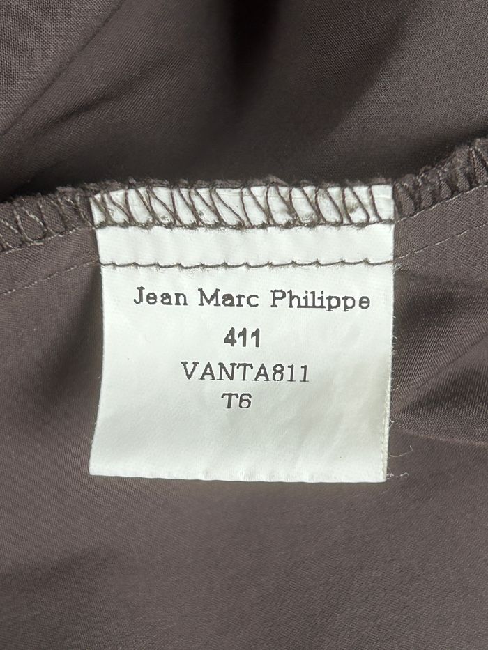 Gilet boutonné marron Jean Marc Philippe - Taille 46 - photo numéro 5