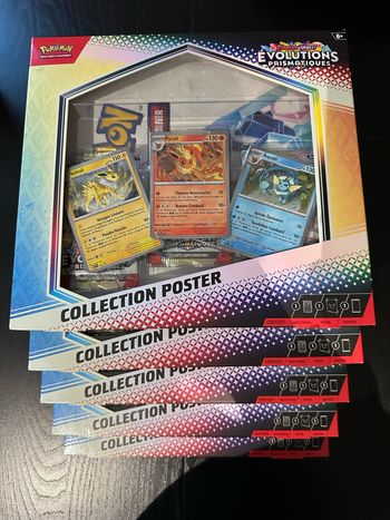 Lot 5 Coffret Poster Evolution Prismatique EV8.5