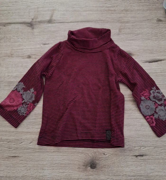 Pull col roulé Terre de marins 2ans