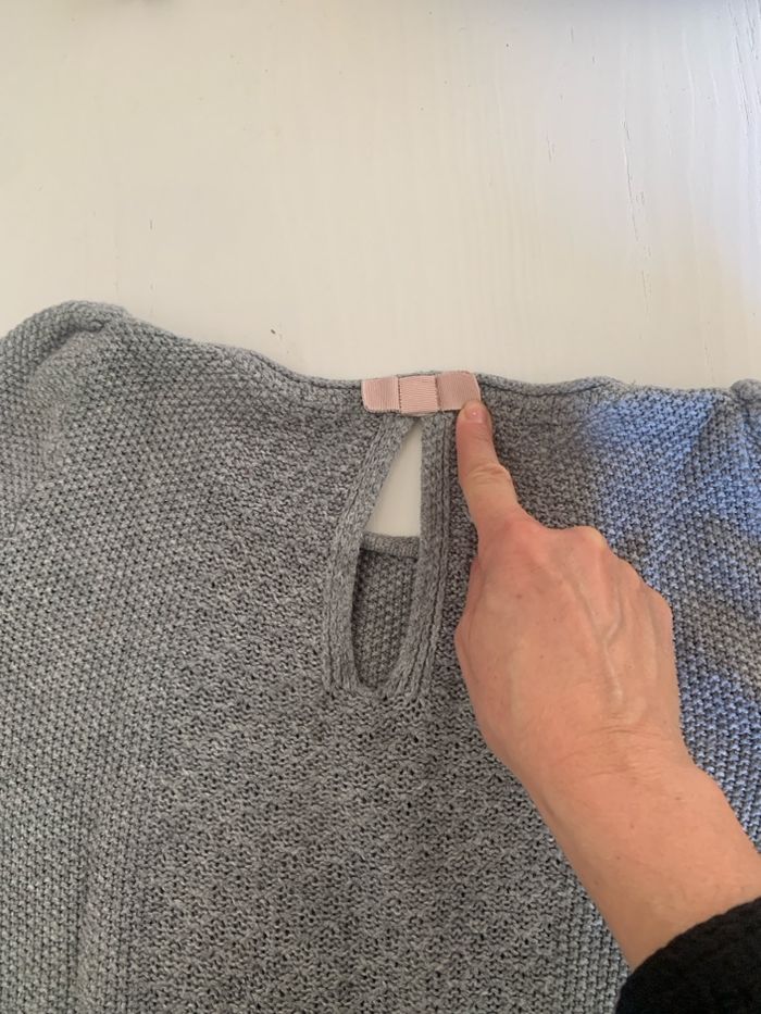 Pull gris - photo numéro 2