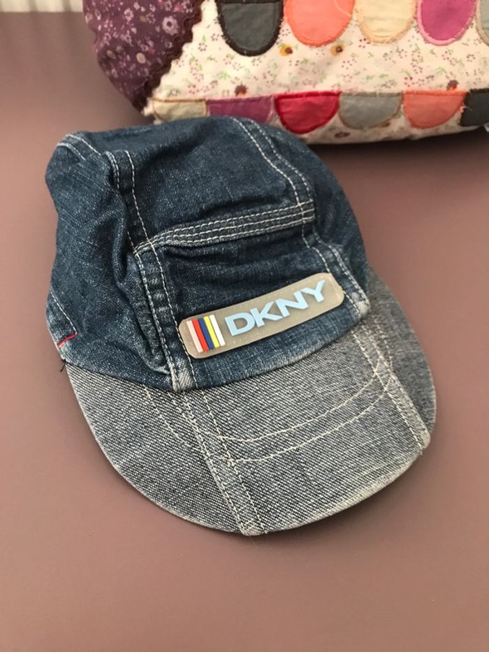 Casquette jean Dkny baby 3/6 mois