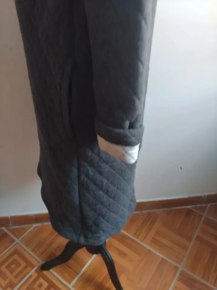 Robe molletonné Petit bateau ornée de 4 boutons métal argenté de  txs - photo numéro 11