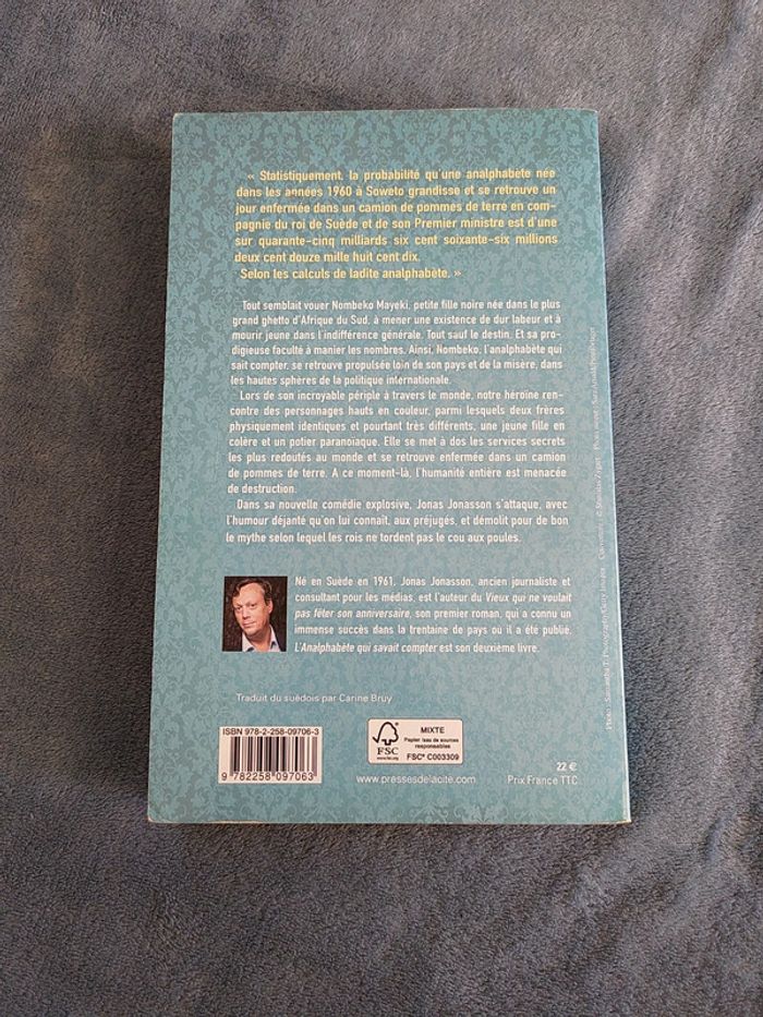 Jonas Jonasson - l'analphabète qui savait compter - photo numéro 2