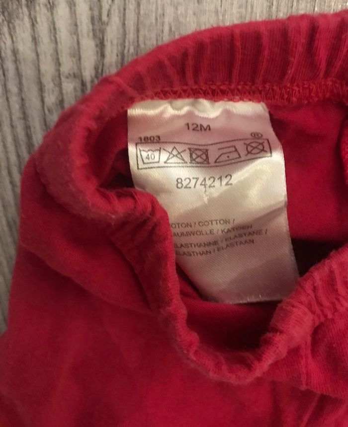 Legging fuchsia 12 mois - photo numéro 2