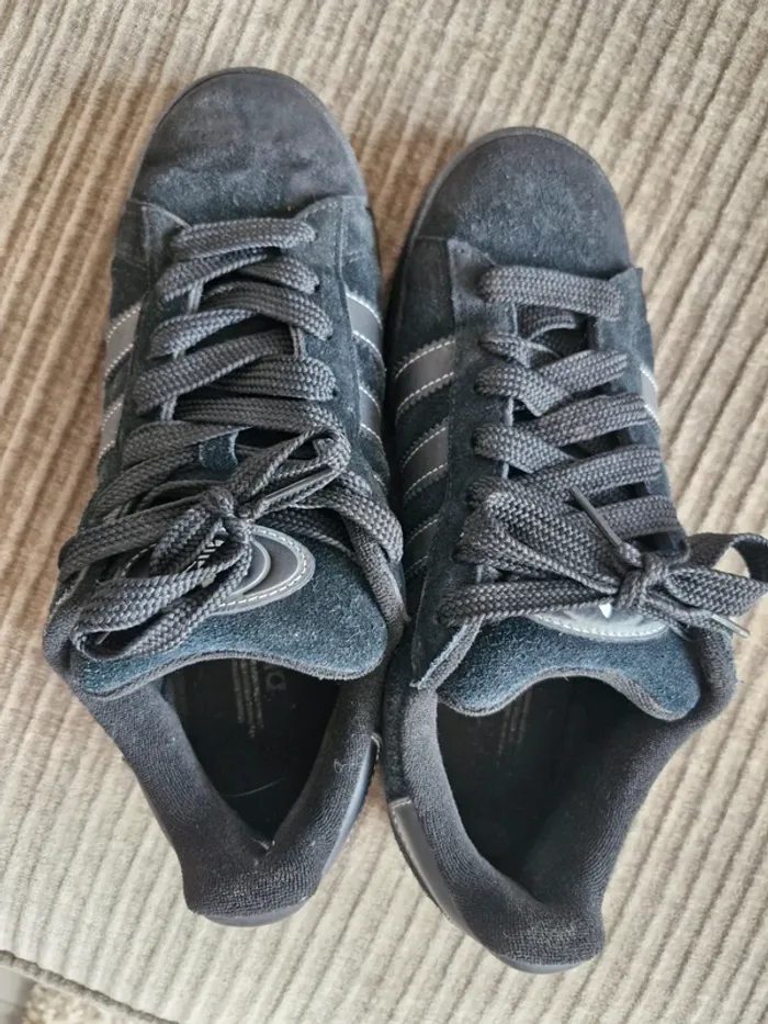 Adidas basckets Campus noires 43,1/3 - photo numéro 8