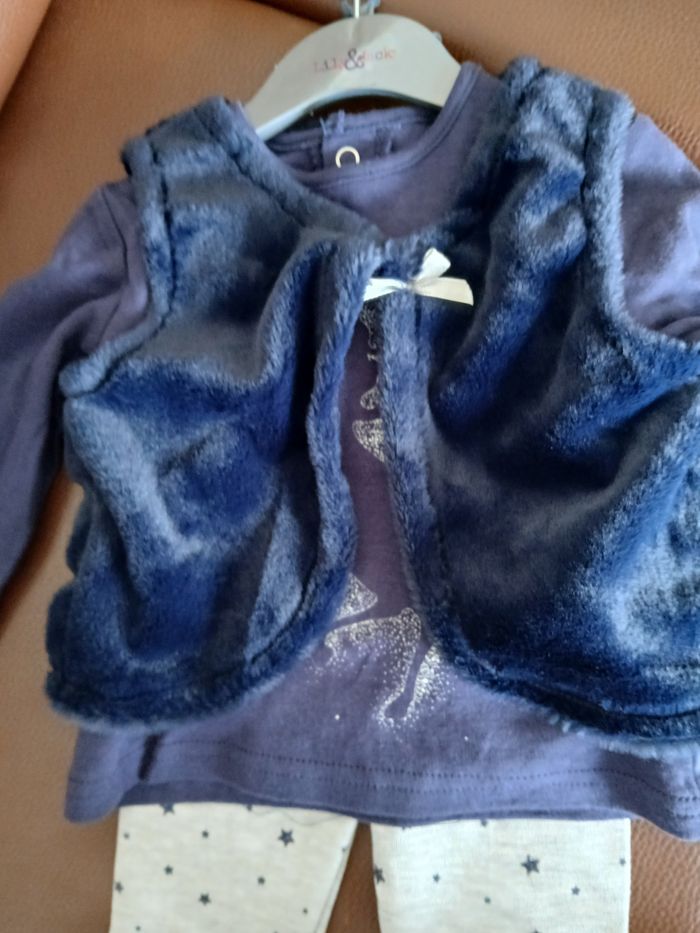 ensemble 3 pieces fille Lily & Jack 3/6 mois - photo numéro 6