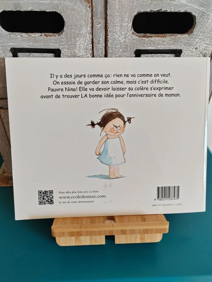 📚Nina en colère de Christine Naumann et Marianne Barcilon - photo numéro 2