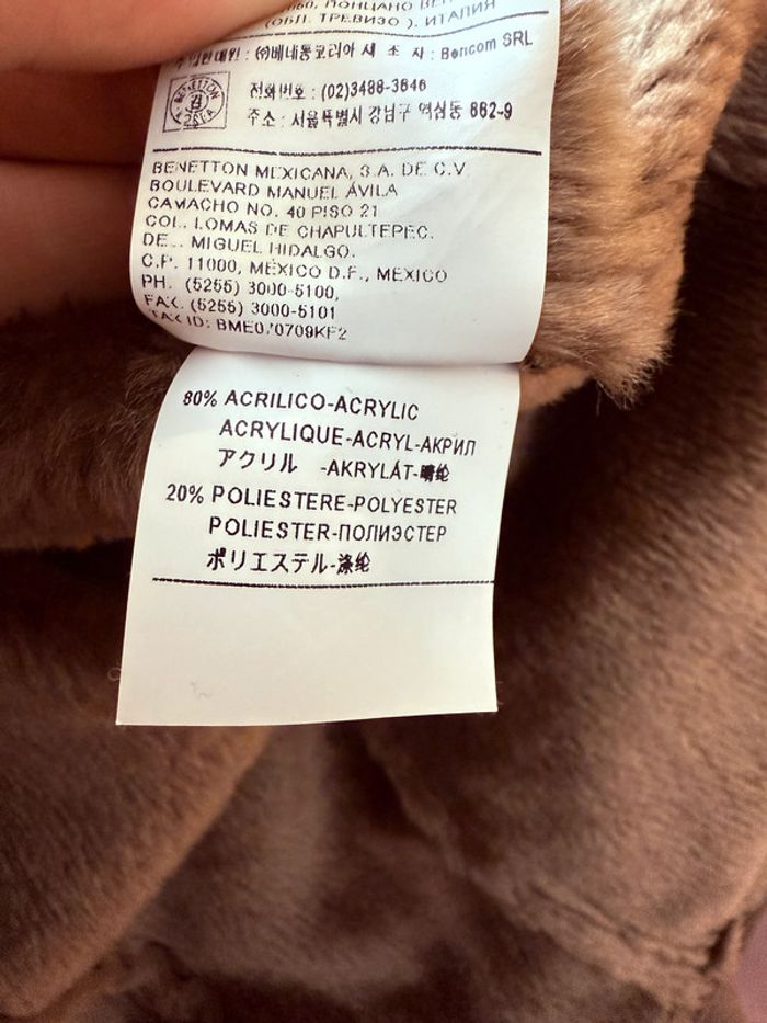 Long manteau Stile Benetton Taille 38 - photo numéro 5
