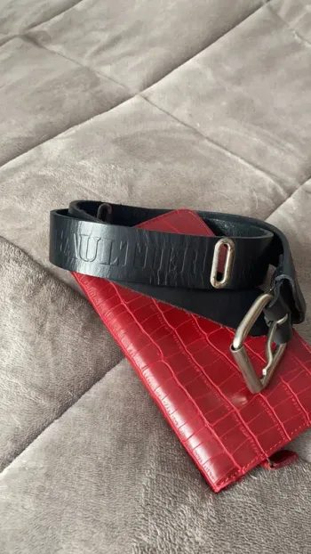 Ceinture noir Jean Paul Gaultier