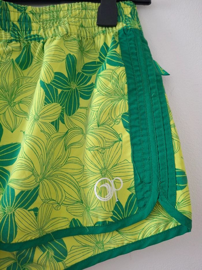 Short de plage/surf vert clair et foncé - taille 14 - neuf - photo numéro 2