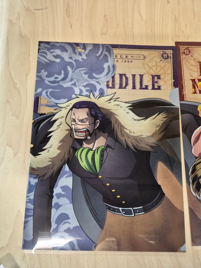 Set 2 pochettes à coin One Piece Ichibankuji "Memorial Log" : Newgate & Crocodile - photo numéro 5
