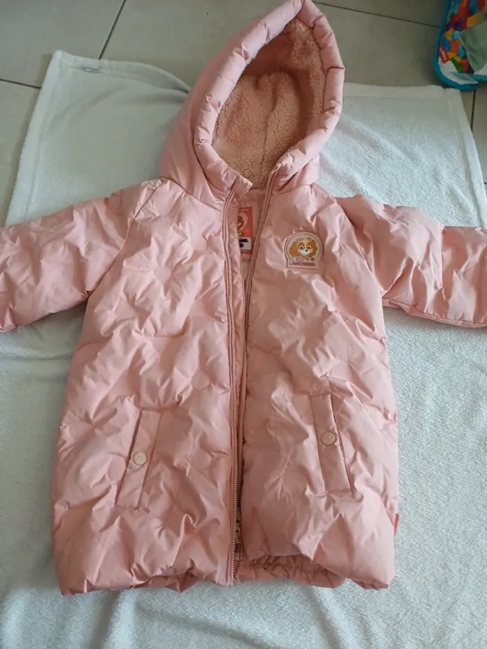 Doudoune rose 9 ans