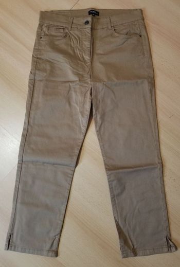 Pantalon droit marron taille 42