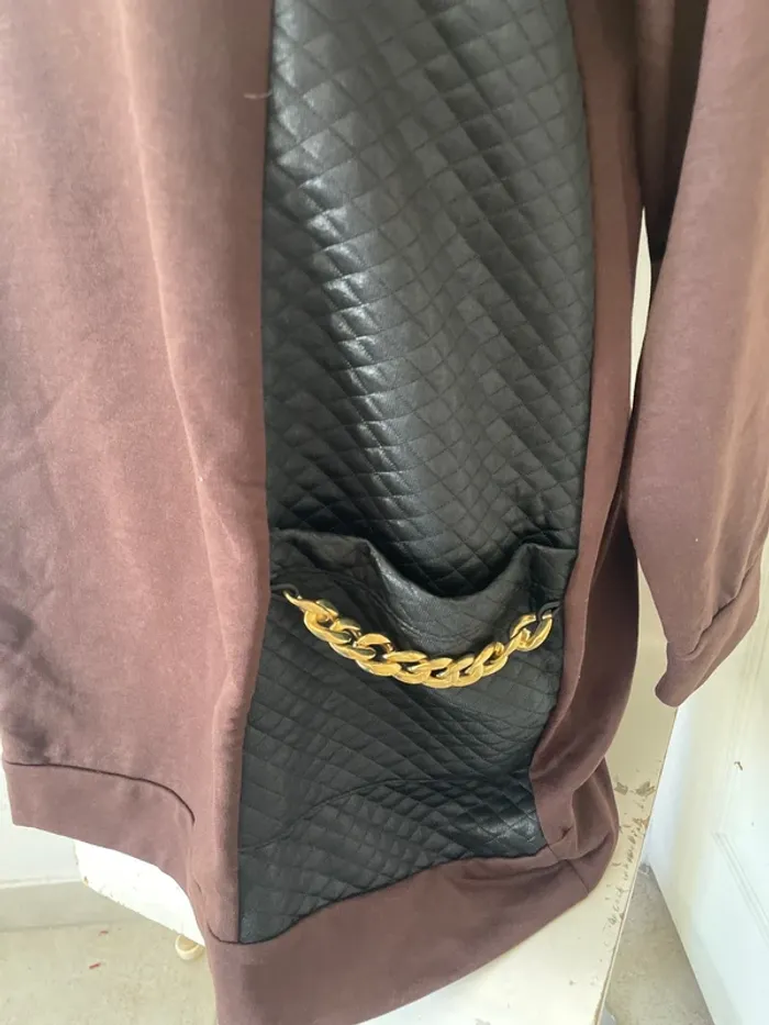 Ensemble, marron, fluide n°436 - photo numéro 3