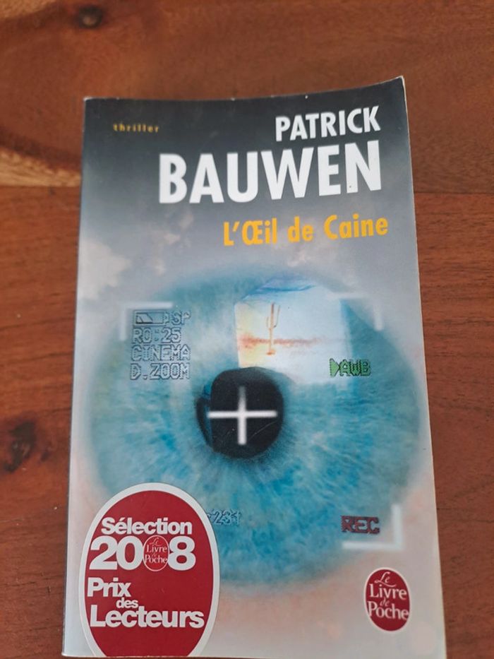 Livre l'Oeil de Caine, Patrick Bauwen