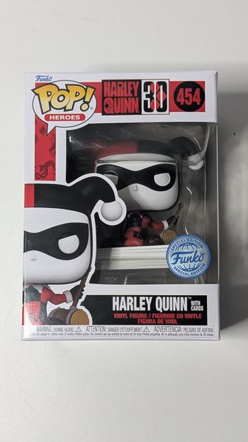 [Funko pop] Figurine Harley Quinn with cards SE 454