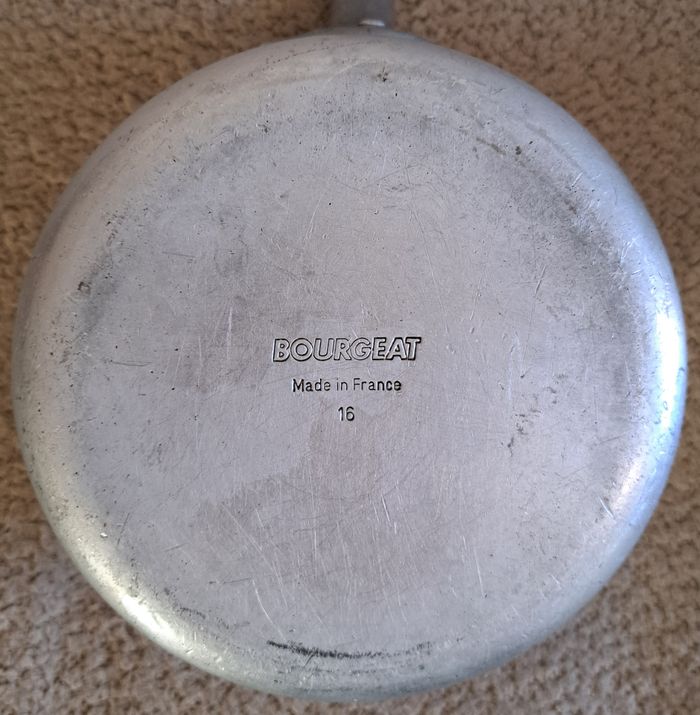 🍽 Lot de 2 anciennes casseroles en alu - Bourgeat France - photo numéro 4